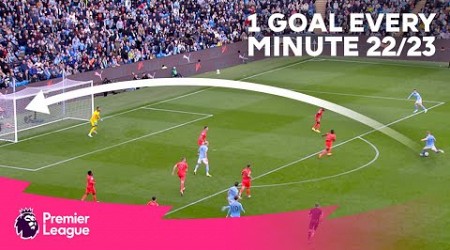 1 AMAZING Premier League goal scored from EVERY minute [1-90] 2022/23