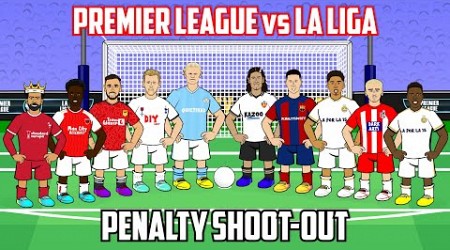 PREMIER LEAGUE vs LA LIGA! (Penalty Shoot-Out)