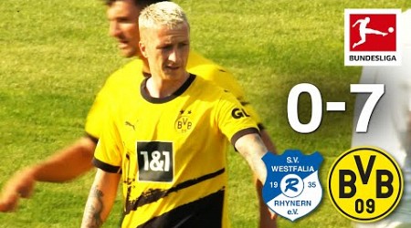 Reus Scores Twice | SV Westfalia Rhynern vs. Borussia Dortmund 0-7 | Highlights