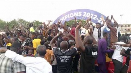 L&#39;AS Real de Bamako a reçu son trophée de champion Ligue 1 (2022-2023).