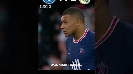 Quarter Final Champions League PSG vs Real Madrid #shorts #football #championsleague #messi #mbappe