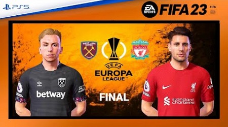 West Ham vs Liverpool Europa League Final 2024 FIFA 23