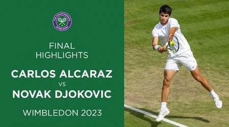 Carlos Alcaraz vs Novak Djokovic: Final Highlights | Wimbledon 2023