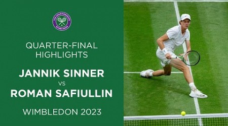 Jannik Sinner vs Roman Safiullin: Quarter-Finals Highlights