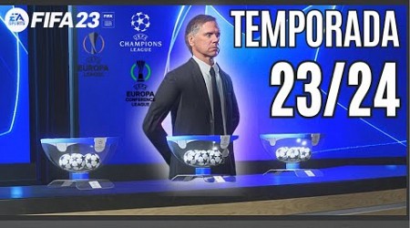 FIFA 23 - CHAMPIONS LEAGUE 23/24 NO MODO CARREIRA