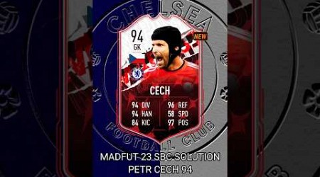 Petr Cech 94 Sbc 3 Europa League | Madfut 23 Sbc Solution #shorts #shortsvideo #petrcech #cech