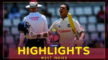 Highlights | West Indies v India | Jaiswal &amp; Rohit Hit Tons | 1st Cycle Pure Agarbathi Test Day 2