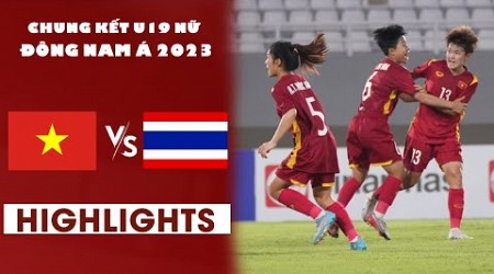 Highlight U19 Việt Nam vs Thái Lan | Siêu phẩm sút xa 35m - Bỏ lỡ không tưởng, gay cấn đến cuối cùng