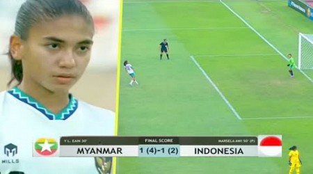 FULL HIGHLIGHT ADU PENALTI‼️ Timnas Putri Indonesia vs Myanmar Perebutan Tempat Ke-3 Piala AFF U-19