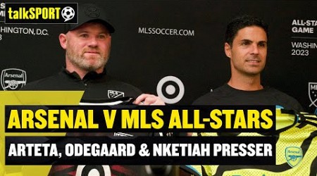 &quot;ALL-STAR GAME IS GREAT!&quot; | Mikel Arteta, Martin Odegaard &amp; Eddie Nketiah | Arsenal v MLS All Stars