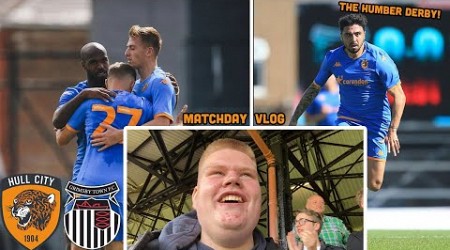 REGAN SLATER AND LONGMAN HELP CITY WIN THE HUMBER DERBY! Hull City 2-1 Grimsby Town Matchday Vlog