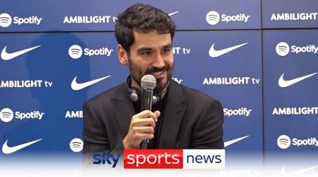 IIkay Gündogan explains his decision to leave Manchester City for Barcelona