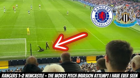 Rangers 1-2 Newcastle away day vlog - testimonial ALMOST RUINED by a STUPID FAN !!!!!