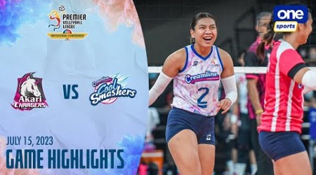 Akari vs. Creamline highlights | 2023 PVL Invitational Conference - July 15, 2023