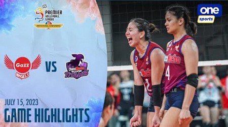 Petro Gazz vs. Choco Mucho highlights | 2023 PVL Invitational Conference - July 15, 2023