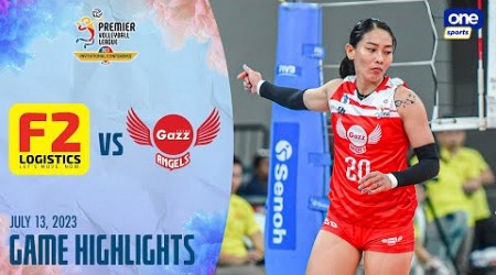 Petro Gazz vs. F2 Logistics highlights | 2023 PVL Invitational Conference - July 13, 2023