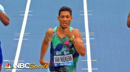 Wayde van Niekerk sets meet record in men&#39;s 400m at Diamond League Silesia | NBC Sports