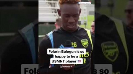 Folarin Balogun talks winning Nations League &amp; his new hairstyle! 