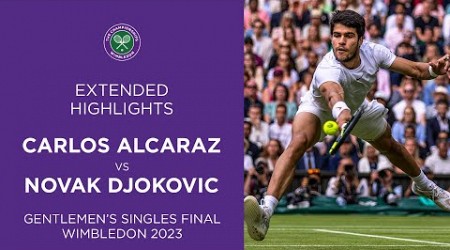 Carlos Alcaraz vs Novak Djokovic: Extended Highlights | Wimbledon 2023 Final