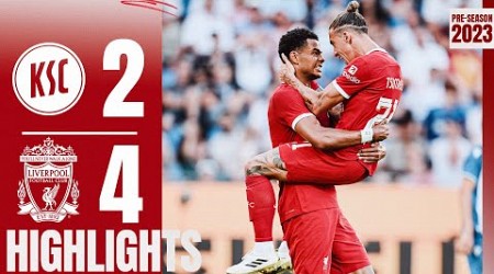 HIGHLIGHTS: Karlsruher SC 2-4 Liverpool | Debut for Dom &amp; Alexis assist