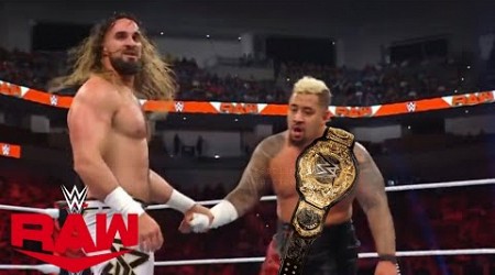 WWE 21 July 2023 Solo Sikoa Vs Seth Rollins World Heavyweight championship Full Match Highlights