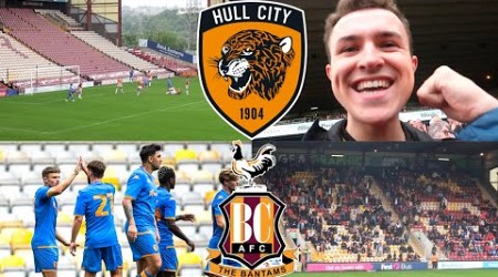 90th MINUTE EQUALISER in TOUGH PRE-SEASON TEST - Bradford City 1-1 Hull City Match Vlog