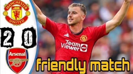 Manchester United vs Arsenal 5-3 Highlights &amp; All Goals | Club Friendly 2023 HD