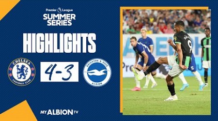 Summer Series Highlights: Chelsea 4 Albion 3