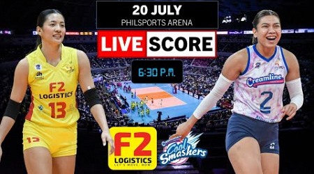 PVL Live | F2 Logistics vs Creamline | 2023 PVL Invitational Conference LIVE Scoreboard