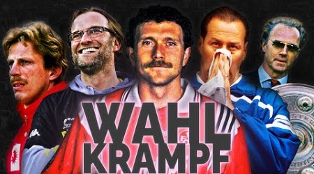 Wahlkrampf! Was war die beste Bundesliga-Saison aller Zeiten?