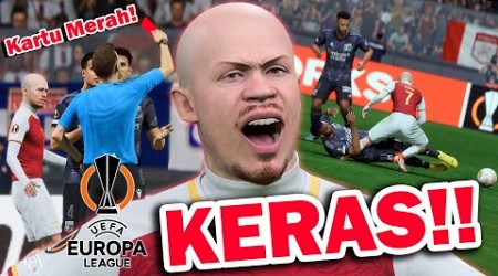 UDIN DAPATKAN POSISI TERBARU DAN PERTAMA KALI JALANI MATCH KERAS DI UEFA EUROPA LEAGUE - FIFA 23 #85