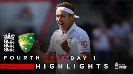 Woakes Takes 4-52 &amp; Broad&#39;s 600th | Highlights - England v Australia Day 1 | LV= Insurance Test 2023