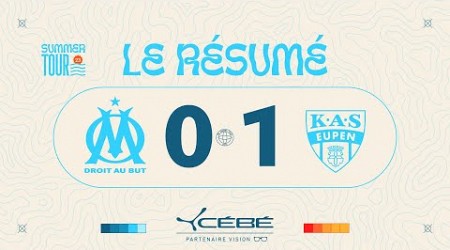 OM 0-1 KAS Eupen : le résumé du match