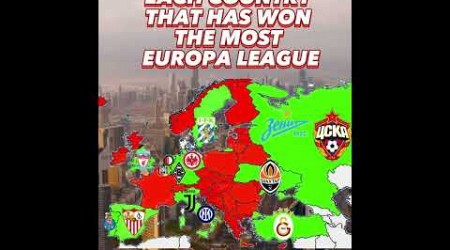 THE TEAM FROM EACH COUNTRY THAT HAS WON THE MOST EUROPA LEAGUE