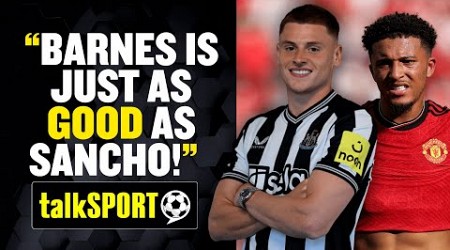 This Newcastle United fan CALLS OUT Mark Goldbridge for disrespecting Harvey Barnes 