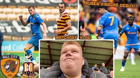 90TH MINUTE GOAL ENDS HULL CITY WINNING STREAK! Hull City 1-1 Bradford City Matchday Vlog!