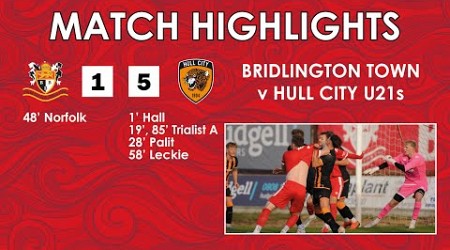 MATCH HIGHLIGHTS | Bridlington Town 1-5 Hull City U21s