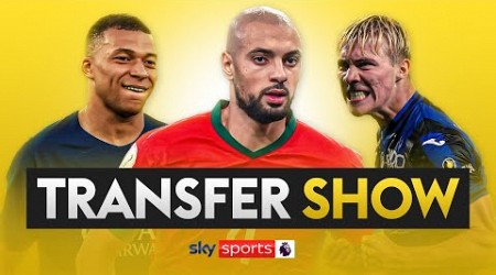 TRANSFER SHOW! Man Utd&#39;s pursuit of Højlund &amp; Amrabat! Mbappe LATEST!