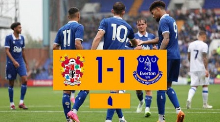 TRANMERE 1-1 EVERTON XI | Pre-season highlights