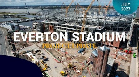 New Everton Stadium update: Terracing Taking Shape!