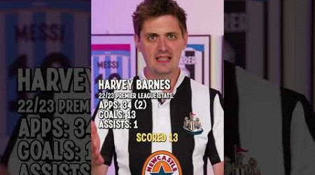 Why Harvey Barnes is a great signing for Newcastle