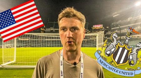 NUFC IN USA! Has Eddie Howe just played rope-a-dope with Villa? And Elliot Anderson shines again