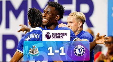 Newcastle 1 - 1 Chelsea | Match Highlights | Premier League Summer Series