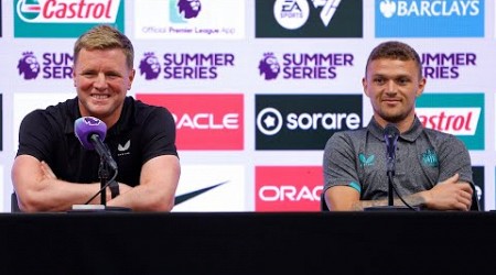 PRESS CONFERENCE | Eddie Howe and Kieran Trippier Preview Summer Series Clash with Chelsea