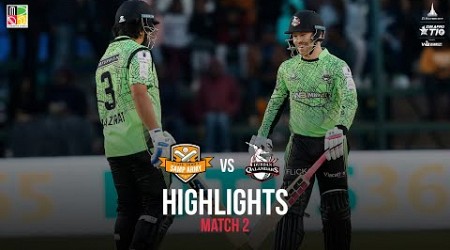 Match 2 Highlights: Cape Town Samp Army vs Durban Qalandars | ZimAfro T10