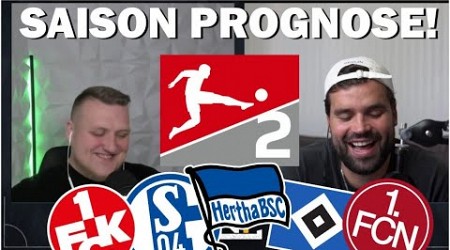 2. BUNDESLIGA PROGNOSE! Aufsteiger &amp; Absteiger. Schaffen es Hertha / Schalke / HSV?Wer muss zittern?