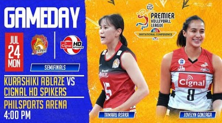 KURASHIKI ABLAZE vs CIGNAL HD SPIKERS | 2023 PVL INVITATIONAL CONFERENCE | JULY 24, 2023 | 4:00 PM