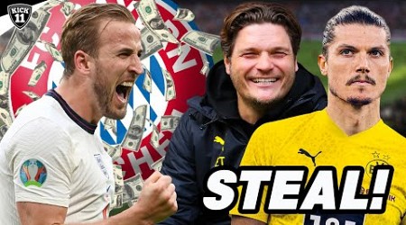 MONSTER-VERTRAG &amp; FREIE BAHN für KANE! BVB holt SABITZER! | TransferNews