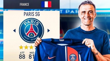 7 SAISONS DE SUCCÈS AVEC LE TOUT NOUVEAU PSG DE LUIS HENRIQUE - FIFA 23