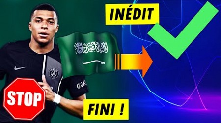 MBAPPÉ ET LE PSG C&#39;EST FINI ! L&#39;ARABIE SAOUDITE SERA EN LIGUE DES CHAMPIONS ? - ACTU FOOT